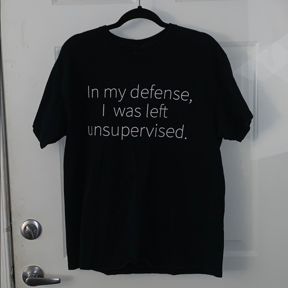 Black Graphic T-shirt